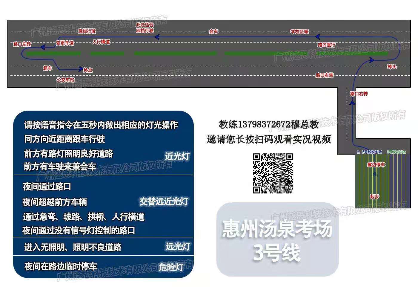 惠州汤泉科目三考场视频最新路线图3.jpg