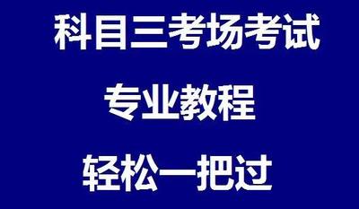 温州瑞安科目三考场考试视频教程秘籍实地路线教学方法攻略课程